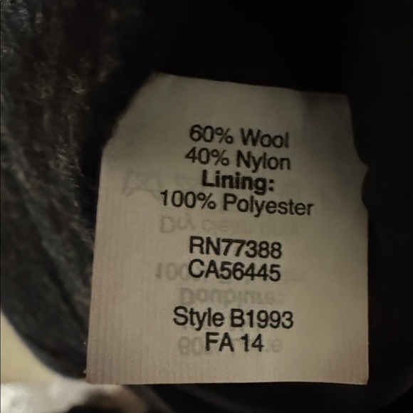 J. Crew The Pencil Skirt Womens 8 Wool Herringbone Grey/Black check Preppy Warm - Picture 10 of 10